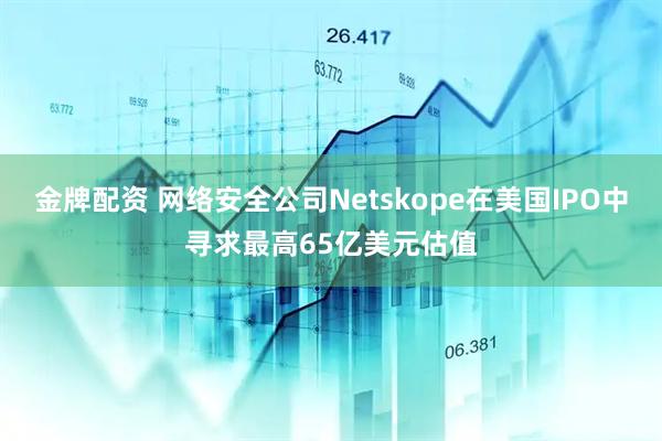 金牌配资 网络安全公司Netskope在美国IPO中寻求最高65亿美元估值